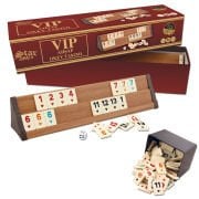 Star Vip Ahşap Okey Takımı - Açık renk